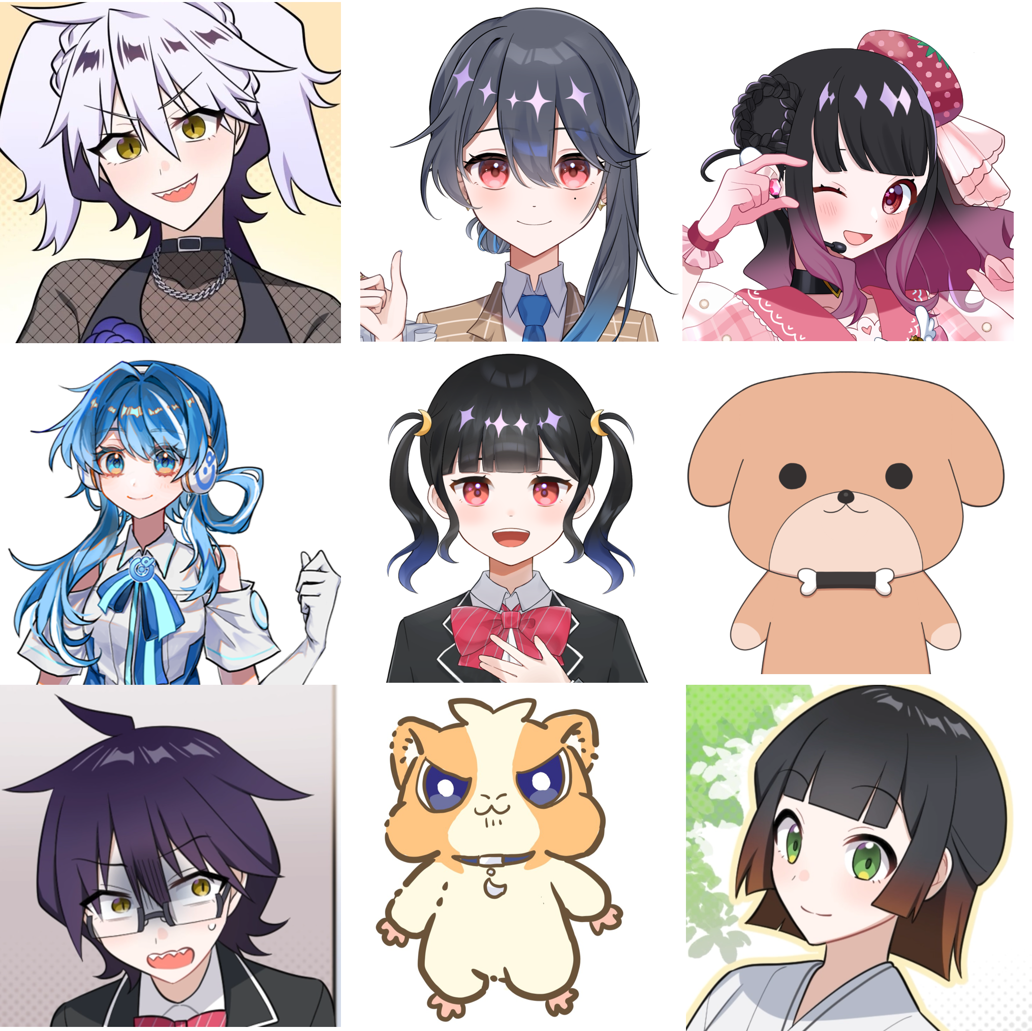 キャラクター集合画像